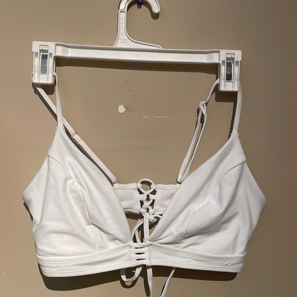 White Bikini Top